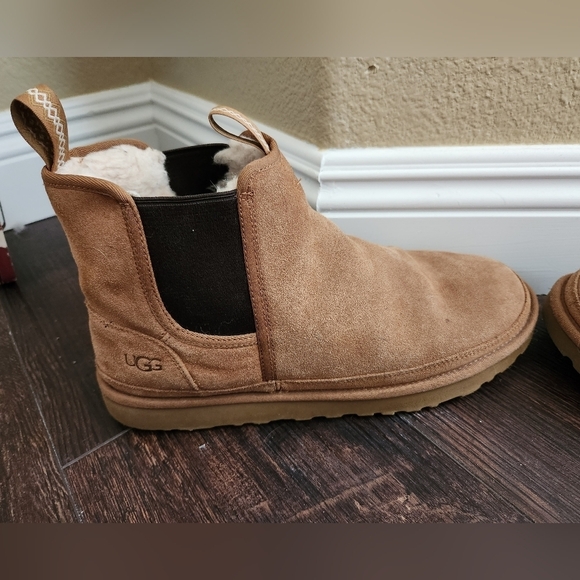 UGG Neumel Chelsea Men\'s Classic Boots Chestnut Brown Size 13 USED CONDITION main image 6